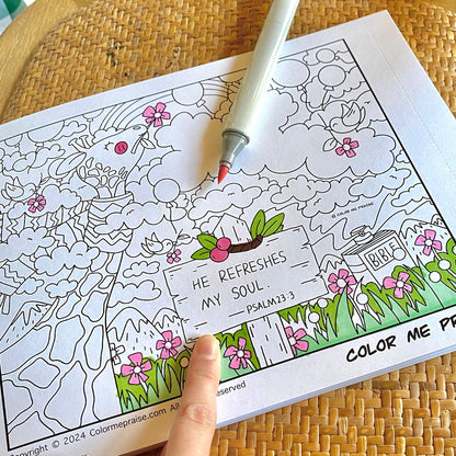 Praise Animal Coloring Book